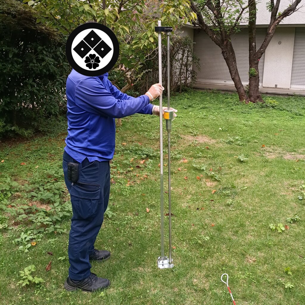 土壌硬度の測定